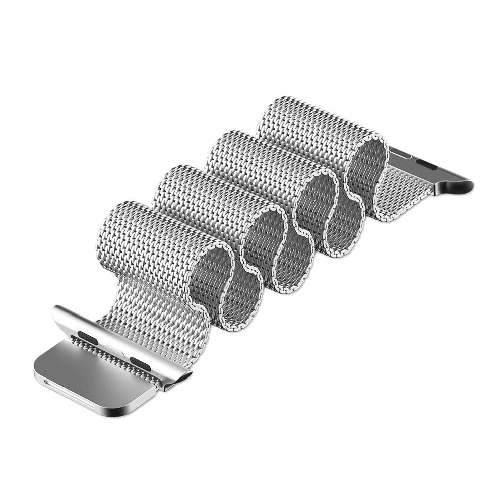 Silver Milan Stainless Steel Loop Watch Band to fit Smart Watch Gen 1 2 3