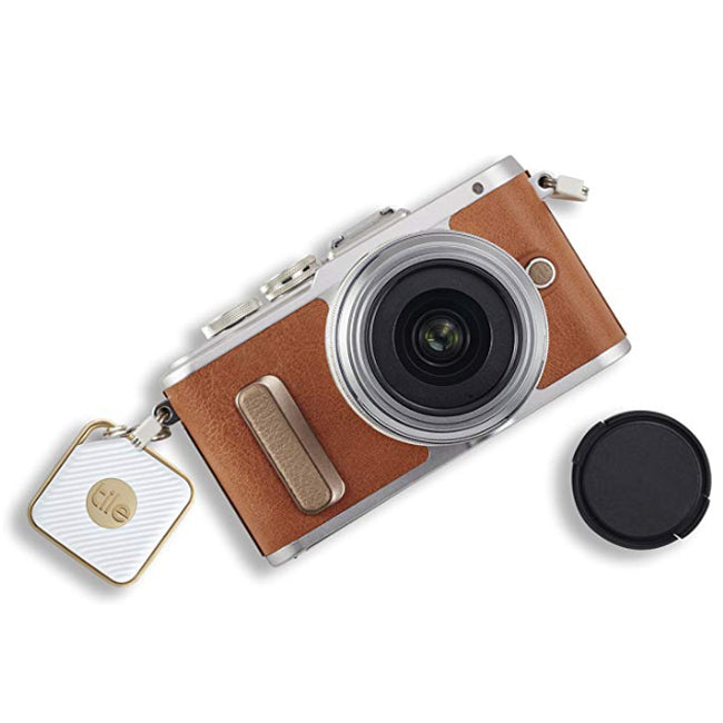 Tile Pro Series Style Bluetooth Tracker - White / Champagne