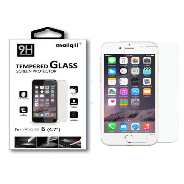 Maiqii™ iPhone 6 6s 4.7" Tempered Glass Screen Protector Film (0.33mm) with Blue Light Reduction - :) Phoneinc
