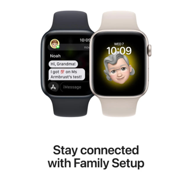 Apple Watch SE 40mm Midnight Aluminium Case GPS + Cellular [2022] A2725