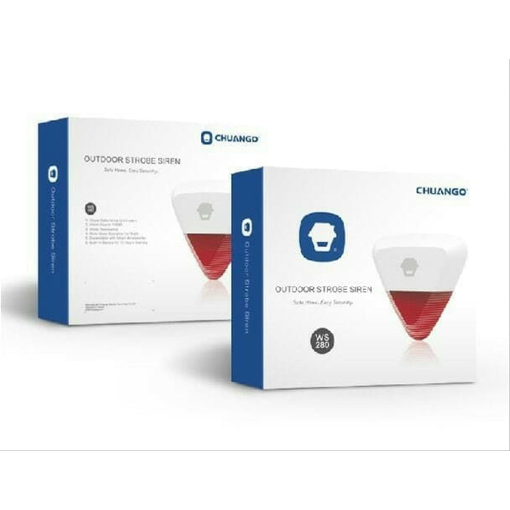 Chuango  IP55 outdoor Wireless Siren Strobe for G5W (3G) ALARM SYSTEM