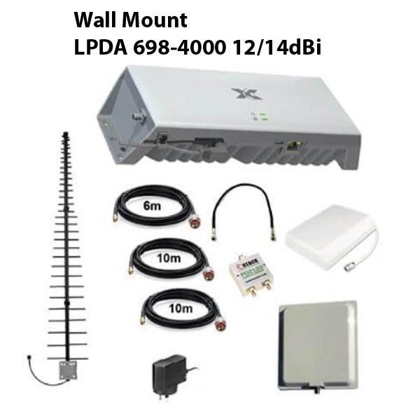 Cel-Fi GO4 Telstra Optus and vodafone approved signal booster Building Indoor & Outdoor Pack