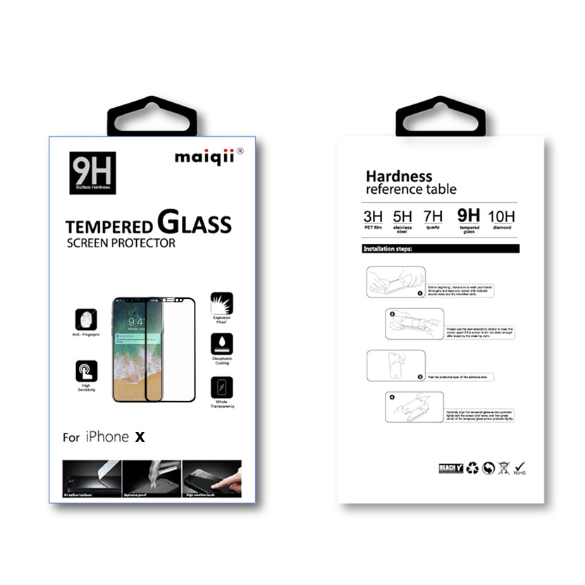 MAIQII™ Apple iPhone X Tempered Glass Screen protector