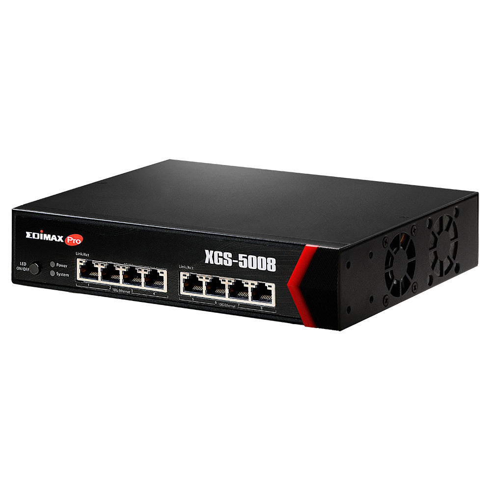 Edimax 8-port 10GbE Web Smart Switch