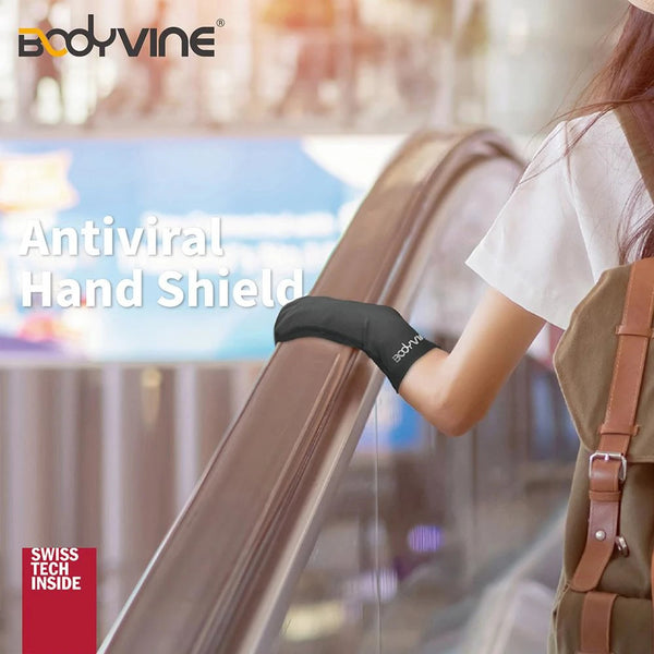 Bodyvine Washable Hand Shields (Gloves) with HeiQ™ Swiss tech made in Taiwan
