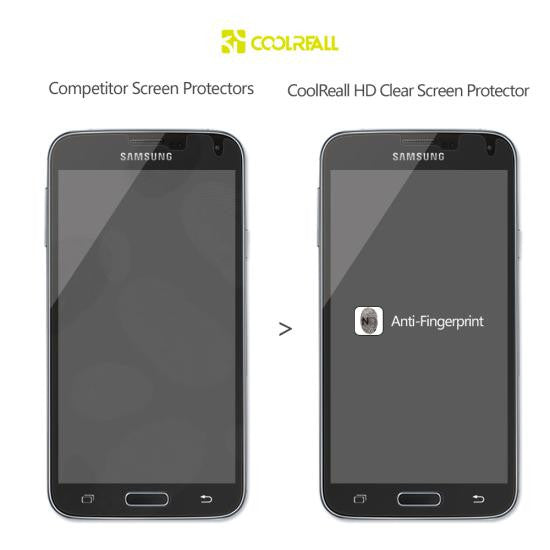 CoolReall™ Samsung Galaxy S5 Premium Ballistic Glass Screen Protector - :) Phoneinc