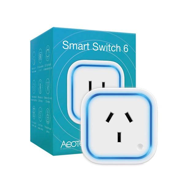 Aeotec Smart Switch 6 Z-wave remote controlled General Power socket Adapter
