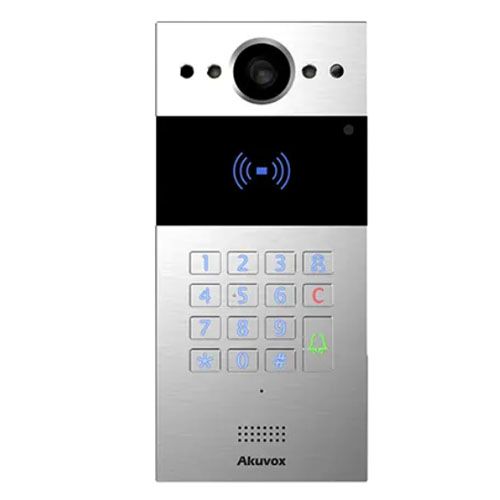 AKUVOX R20K SIP SURFACE MOUNT VIDEO INTERCOM WITH KEYPAD AND RF CARD READER