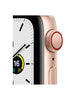 Apple Watch SE 44mm Gold Aluminium Case w/ Starlight Sport Band GPS + Cellular