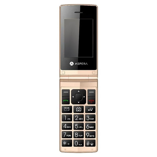 Aspera F24 (3G/Next G, Flip Phone) - Black Gold