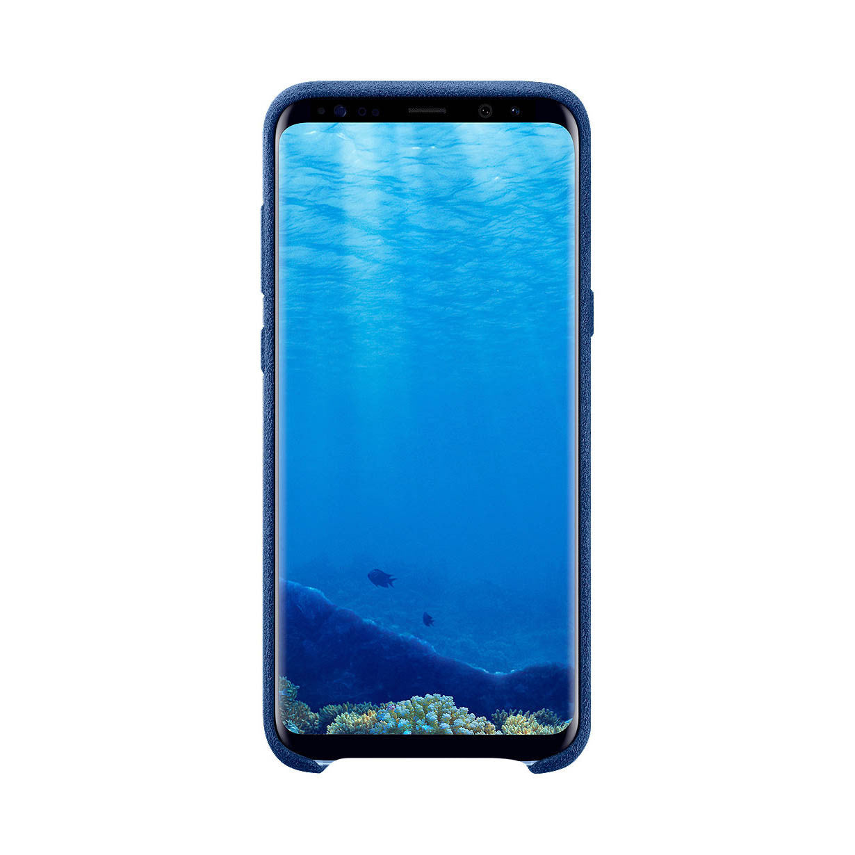 Samsung Galaxy S8+ Alacantra Back Cover