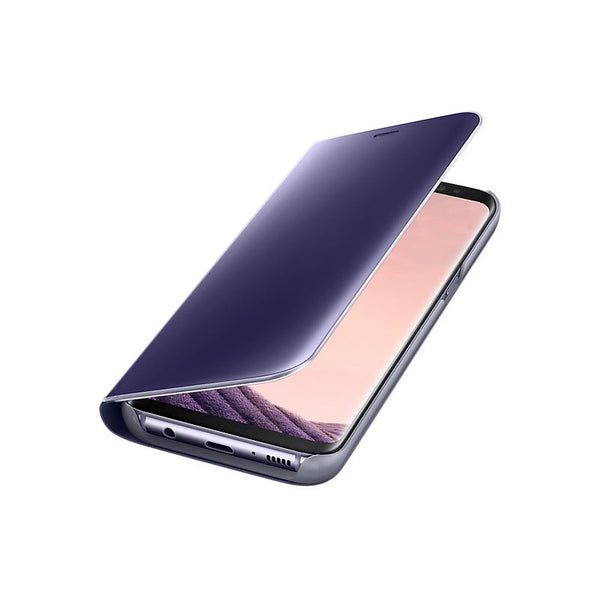 Clear View Flip Cover Stand for Samsung Galaxy S8