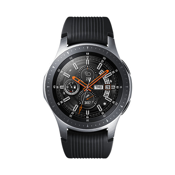The New Samsung Galaxy Watch 46mm Silver - Waterproof HR Monitor Bluetooth