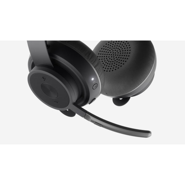 Logitech Zone Wireless Plus Headset for smartphone and computer on zoom skype meeting