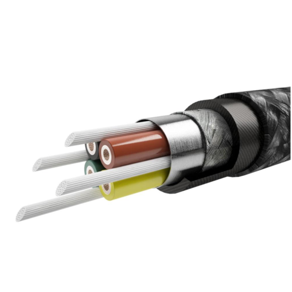 ZUS® Super Duty Carbon Fiber core Tangle-free Lightning Cable 1.2 Meter