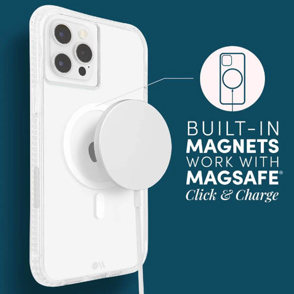 iPhone 12 Pro Max (6.7") CASEMATE Tough Clear Plus w/ MagSafe Case - Clear