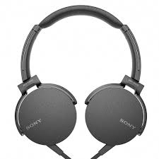 Sony Extra Bass Headphones 30mm Dome type Gold-Plated Plug