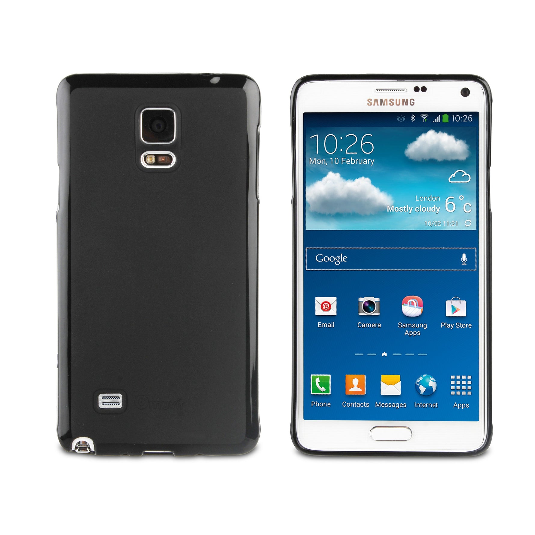 Muvit minigel case for Samsung Galaxy Note 4 - :) Phoneinc