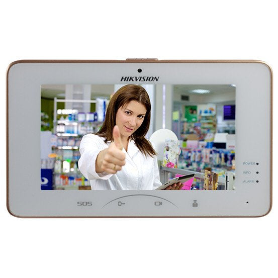 Hikvision DS-KH8301-WT 7" IP Access Control Touch Screen Monitor