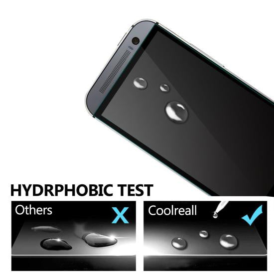 CoolReall™ HTC ONE M8 5.0 INCH Tempered Glass Screen Protector Film - :) Phoneinc