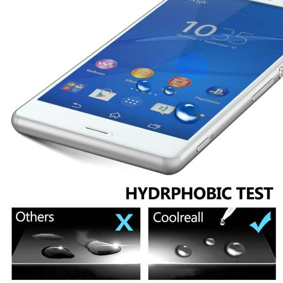 CoolReall™ For SONY Xperia Z3 L55T Tempered Glass Screen Protector Film with Blu