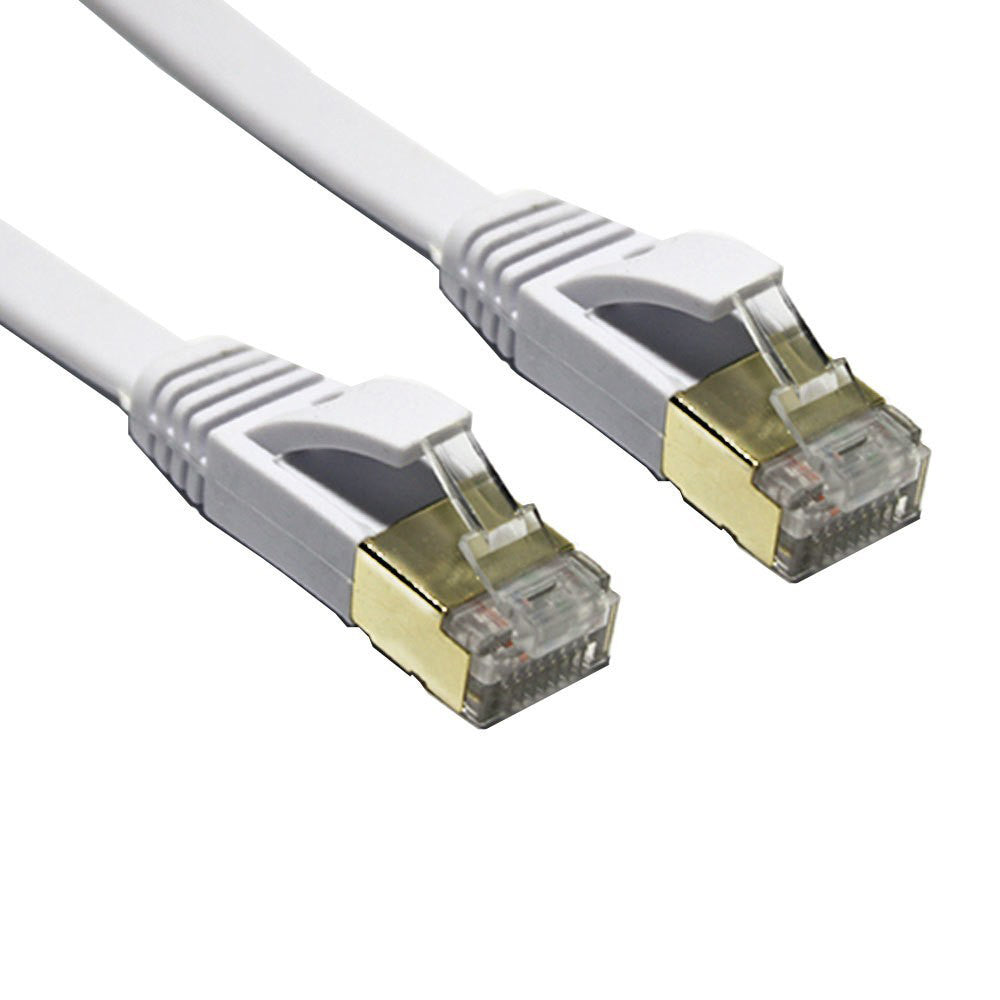 Edimax Pro 10GbE Shielded CAT7 Network Ethernet Cable various length - White