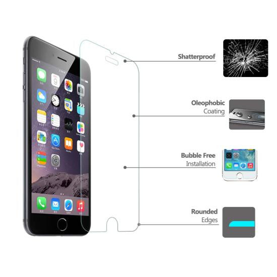 Maiqii™ iPhone 6/6s/7/8 Plus (5.5") Tempered Glass Screen Protector  BlueLight Filter 0.33m