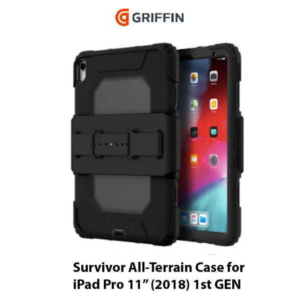 Griffin Survivor All-Terrain for iPad Pro 11inch (2018) 1st GEN  - Black