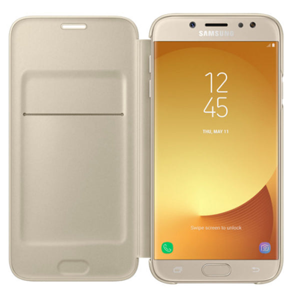 Original Samsung Galaxy J7 Pro (2017) Wallet Cover EF-WJ730