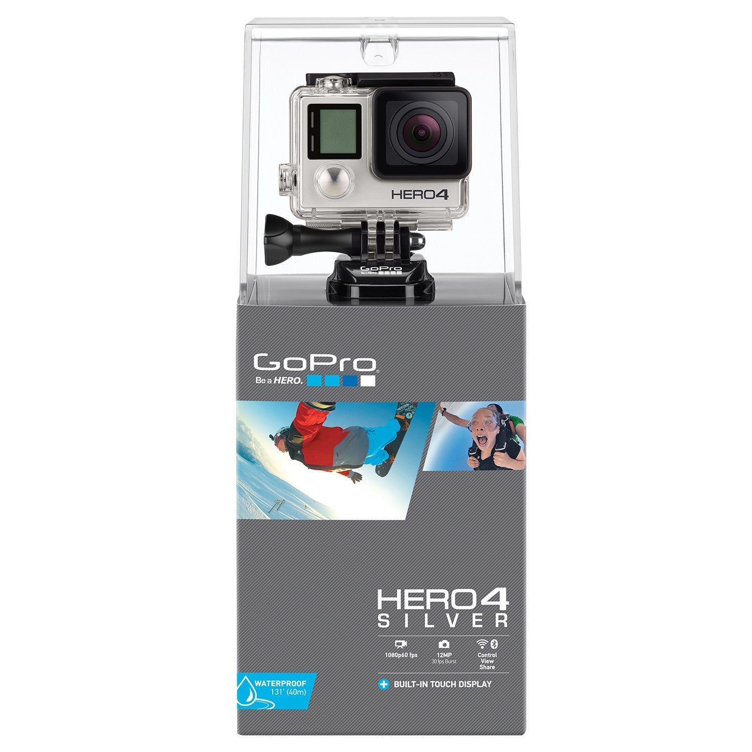 GoPro Hero 4 UHD Waterproof Video Camera silver
