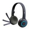 Logitech H600 fordable Noise-cancelling Wireless Computer Headset with USB receiver