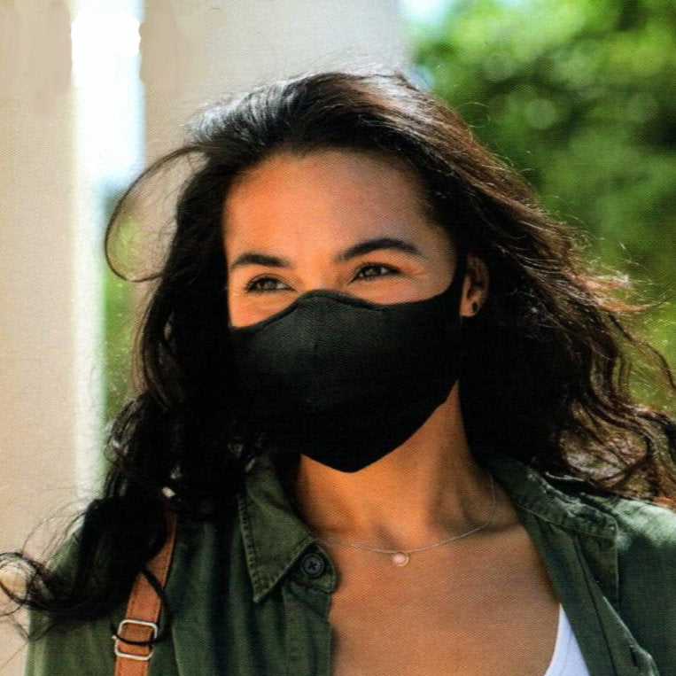 BodyVine® Washable Fashion Mesh Cotton Face Mask - Swiss Tech with HeiQ™ antimicrobial treated Made in Taiwan