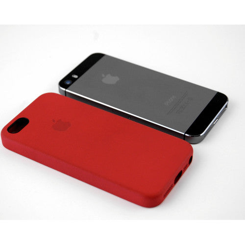 Original Apple (PRODUCT)Red Leather Case For iPhone 5 5s SE (1st GEN) 4" in sealed retail package