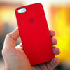 Original Apple (PRODUCT)Red Leather Case For iPhone 5 5s SE (1st GEN) 4" in sealed retail package