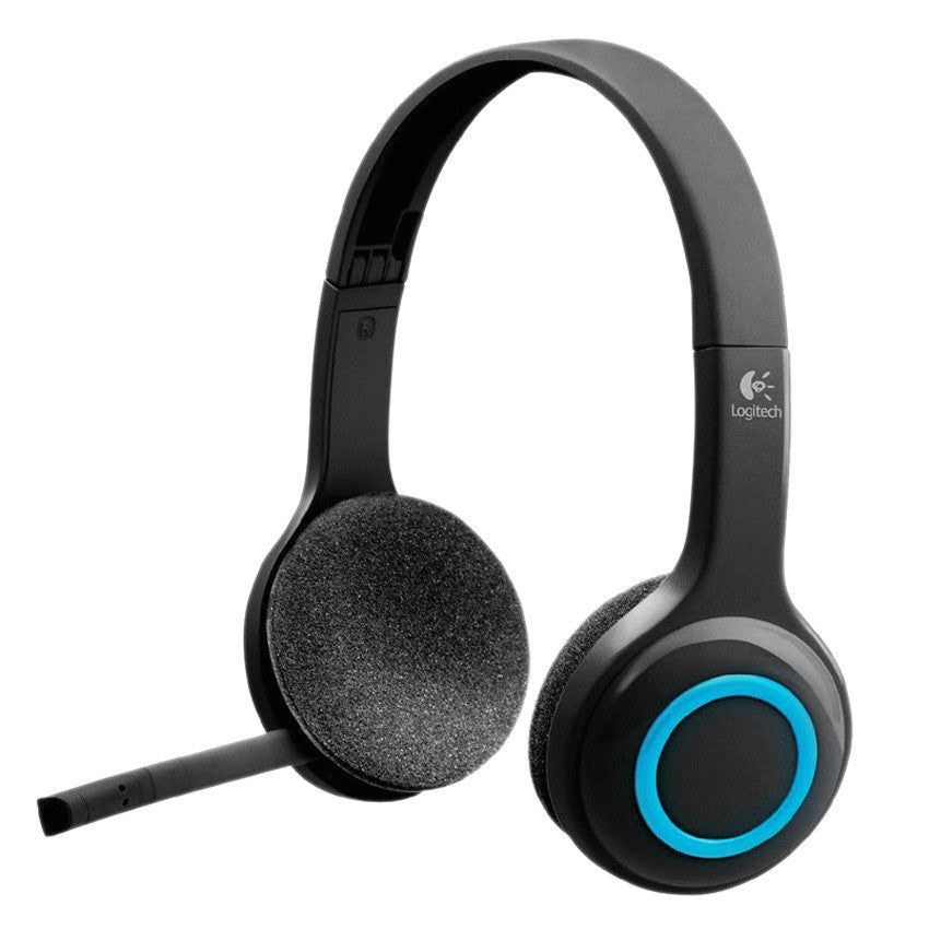 Logitech H600 fordable Noise-cancelling Wireless Computer Headset with USB receiver