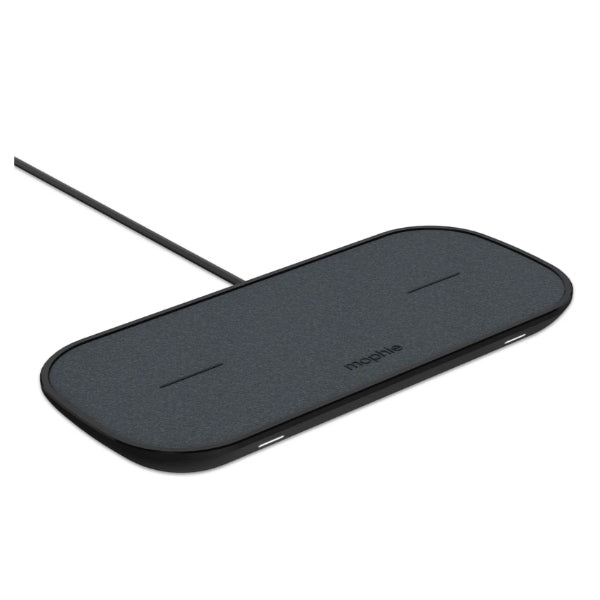 Mophie Dual Wireless Charging pad Black FastCharge (up to 10w) AU