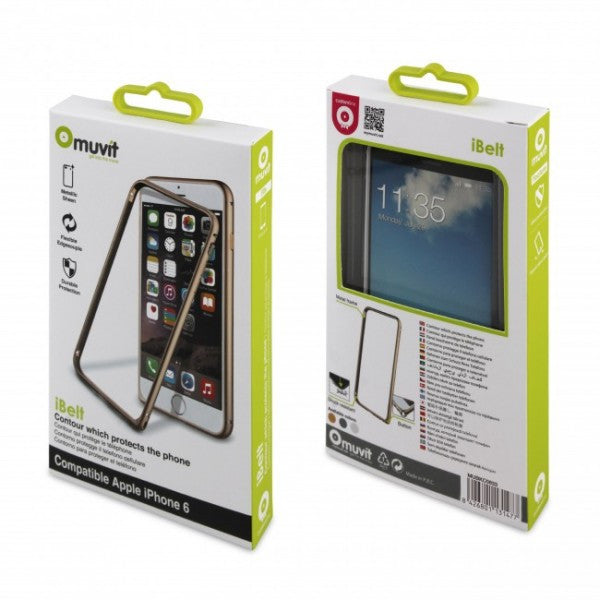 Muvit iBelt Bumper Aluminium case for Apple iPhone 6/6s (4.7")