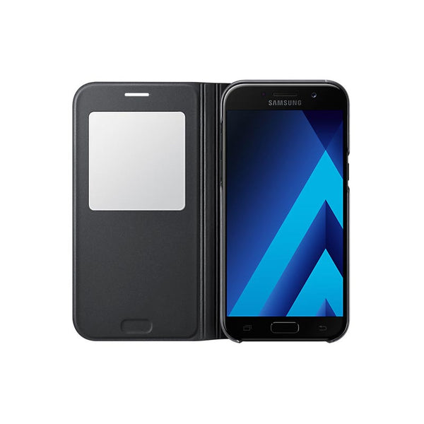 Original Samsung Galaxy A5 (2017) S View Standing Cover EF-CA520 Blue