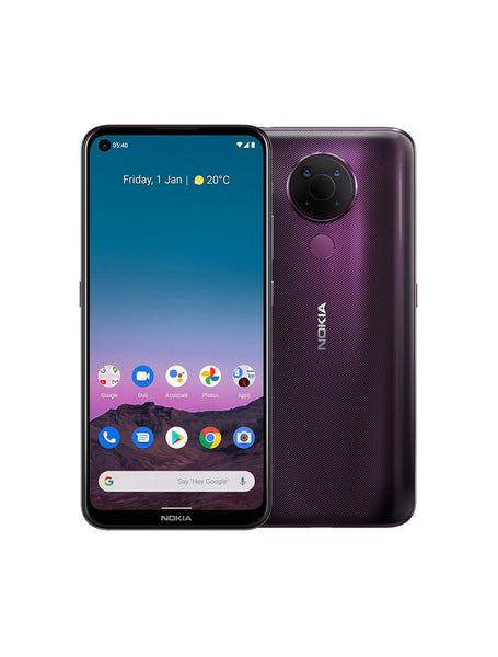 Nokia 5.4 - 2021  6.39" screen   128GB/4GB RAM  48MP Cameta  Smartphone in  Purple