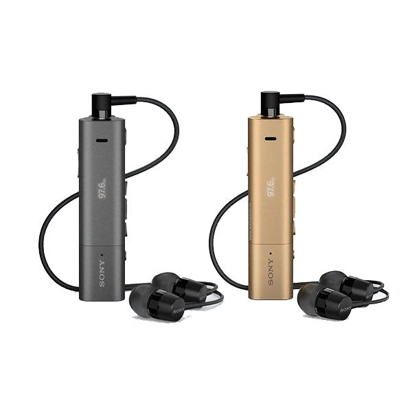 SONY SBH54 HD stereo bluetooth headset and handset in one with FM radio and LED