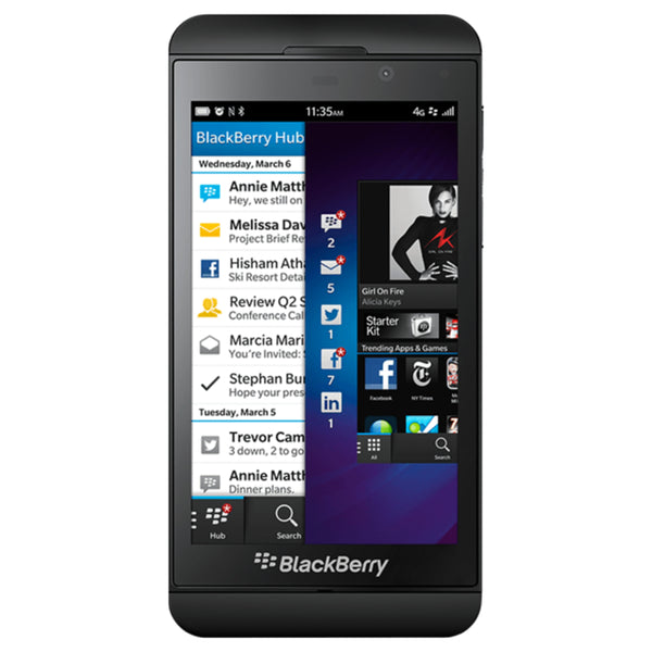 Blackberry z10 4G LTE OS10 16GB 8MP Unlocked SmartPhone - Furbished