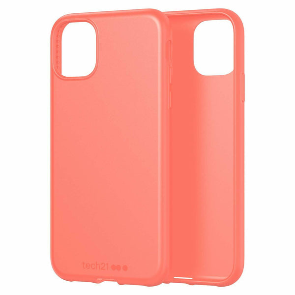 Tech21 Studio Colour germ-killing Antimicrobial Case for iPhone 11 Pro (5.8") - Coral