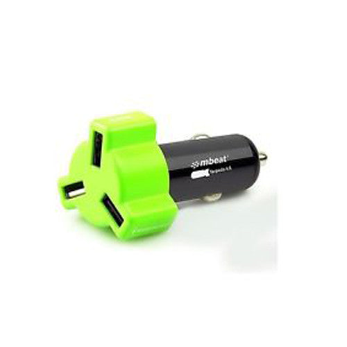 Triple-Port Rapid Car Charger from MBeat