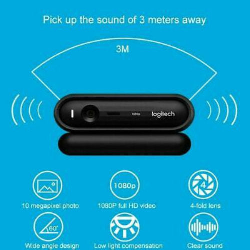 Logitech C670i IPTV Digital Video Webcam HD 1080p Desktop Camera w/Mic 30FPS