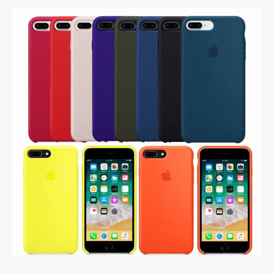 ORIGINAL APPLE CASE SOFT SILICONE CASE FOR IPHONE 8/7 PLUS (5.5')