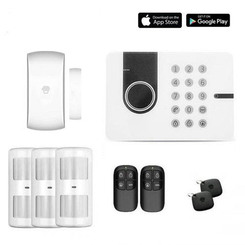 Chuango G5W (3G SIM included) Self Monitored Pet friendly Smart Security Alarm Small DIY Kit