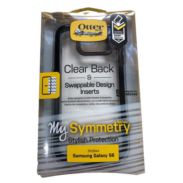 OtterBox My Symmetry Clear Case for Samsung Galaxy S6 Drop Proof