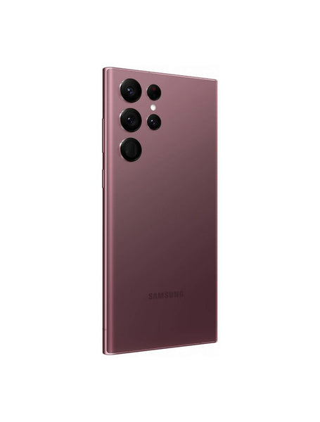 Samsung Galaxy S22 Ultra 5G (Dual Sim- 6.8"- 12GB/256GB RAM  SM-S908) - Burgundy