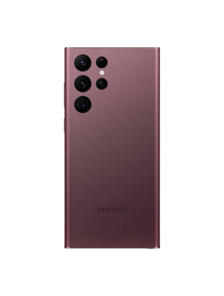 Samsung Galaxy S22 Ultra 5G - Dual Sim  6.8" screen   12GB/512GB RAM  SM Smartphone in S908  Smartphone in  Burgundy