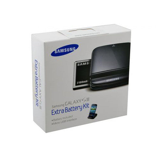 Samsung Galaxy S3 SIII Extra Battery Kit & Desktop stand